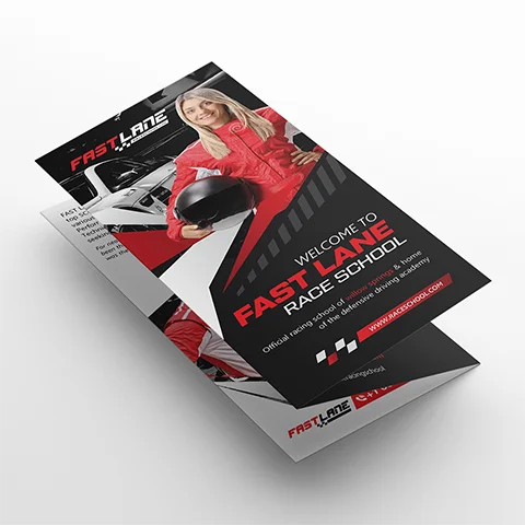 Preview of Fast Lane Car Flyer